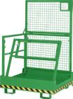 RR Arbeitskorb Typ RAK Compakt 1200 x 1080 x 1910 mm Last 300 kg gelbgrün