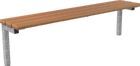 Parkbank SEVILLA Bambus Sitzbreite 1770 mm ohne Rückenlehne