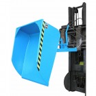 Bauer Schaufel BSI 75 blau mechanisch Inhalt 0,75m³ Tragfähigkeit 1000kg