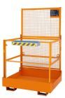 Bauer Arbeitsbühne MB-F für 2 Personen gelborange 1210 x 1275 x 1995 mm