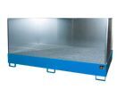 Bauer Südlohn Auffangwanne AW 1000-10F/SW lackiert Lichtblau Tragfähigkeit 1000 kg