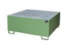 Bauer Auffangwanne AW 1000 Liter 1460 x 630 x 1460 mm resedagrün