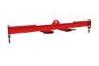 Bauer Balken Traverse BT 3001 feuerrot 3040 x 460 x 570 mm