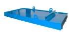 Bauer Containerwanne CW 3 Auffangwanne 2030 x 560 x 3300 mm lichtblau