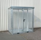 Bauer Gasflaschen Container GFC E T M1 feuerverzinkt