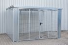 Bauer Gasflaschen Container GFC-M6/D-DF feuerverzinkt 3560 x 2810 x 2190 mm