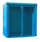 Bauer Gasflaschen Container GFC B M1 2120 x 2265 x 1180 mm lackiert lichtblau