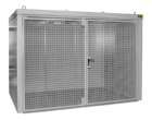 Bauer Gasflaschen Container GFC B M4 3120 x 2295 x 1575 mm lackiert mausgrau