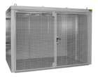 Bauer Gasflaschen Container GFC B M5 3120 x 2295 x 2180 mm lackiert mausgrau