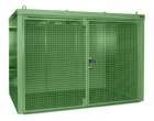 Bauer Gasflaschen Container GFC B M4 3120 x 2295 x 1575 mm lackiert resedagrün