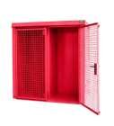 Bauer Gasflaschen Container GFC B W M1 2120 x 2265 x 1180 mm lackiert feuerrot