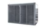 Bauer Gasflaschen Container GFC BW M5 3120 x 2295 x 2180 mm lackiert mausgrau