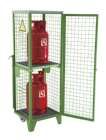 Bauer Gasflaschen Depot GFD R 2 575 x 1580 x 500 mm lackiert resedagrün