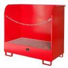Bauer Gefahrstoff Depot GD A 1420 x 1370 x 795 mm lackiert feuerrot