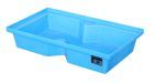 Bauer GREEN LINE PE Auffangwanne für Paletten KWP P 60 aus robustem Polyethylen Blau