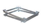 Bauer IBC Restentleerer IR-3 feuerverzinkt 1080 x 1280 x 155 mm