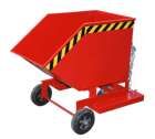 Bauer Kastenwagen KW-ET 250 lackiert 2 Räder und 1 Lenkrolle feuerrot