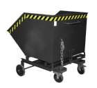 Bauer Kastenwagen KW-ET 1000 lackiert schwarzgrau 1340 x 1330 x 1290 mm