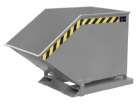 Bauer Kippmulde KK 400 lackiert mausgrau 670 x 1320 x 840 mm