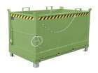 Bauer Klappbodenbehälter FB 1500 lackiert resedagrün 1845 x 1040 x 1145 mm