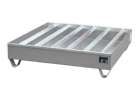 Bauer Profilwanne PW 200 4 1200 x 285 x 1200 mm lackiert mausgrau