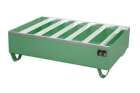 Bauer Profilwanne PW 200 2 1200 x 360 x 800 mm lackiert resedagrün