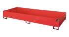 Bauer Regalwanne RW 3300 2 feuerrot 3250 x 265 x 1300 mm