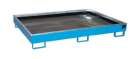 Bauer Regalwanne mit PE Einsatz RW 1800 PE lichtblau 1765 x 255 x 1315 mm