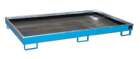 Bauer Regalwanne mit Einsatz RW 2200 1 PE lichtblau 2165 x 230 x 1315 mm