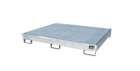 Bauer Regalwanne mit PE Einsatz RW GR 1800 PE feuerverzinkt 1765 x 255 x 1315 mm
