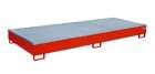 Bauer Regalwanne mit Einsatz RW GR 3300 2 PE feuerrot RAL 3000