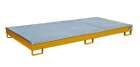Bauer Regalwanne mit Einsatz RW GR 2700 1 PE gelborange 2665 x 210 x 1315 mm