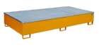 Bauer Regalwanne mit Einsatz RW GR 2700 3 PE gelborange 2665 x 440 x 1315 mm