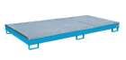 Bauer Regalwanne mit Einsatz RW GR 2700 1 PE lichtblau 2665 x 210 x 1315 mm