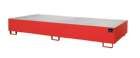 Bauer Regalwanne RW GR 3300 2 feuerrot 3250 x 265 x 1300 mm