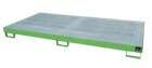 Bauer Regalwanne RW GR 2700 1 resedagrün 2650 x 210 x 1300 mm