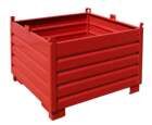 Bauer Sammelbehälter System SBS 1000 feuerrot 1200 x 850 x 1200 mm