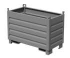 Bauer Sammelbehälter System SBS 500 mausgrau 1200 x 850 x 600 mm