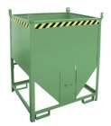 Bauer Silobehälter SGS 100 lackiert resedagrün 1200 x 1000 x 1495 mm