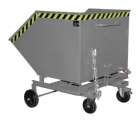 Bauer Späne-Kastenwagen SKW-ET 1000 lackiert mausgrau 1340 x 1425 x 1290 mm