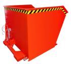 Bauer Spänebehälter GU-E 2000 lackiert Feuerrot Länge 1640 mm