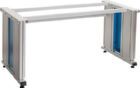 Bedrunka + Hirth Elektro Grundgestell powerline 4 Fuß 2000 x 750 x 705 bis 1155 mm