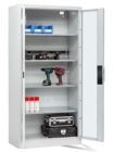 Bedrunka+Hirth Akkuladeschrank mit Sichtfenster Basic 930 x 500 x 1950 mm