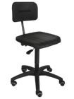 Bedrunka+Hirth Arbeitsdrehstuhl mit Rollen 445 bis 635 mm Sitz aus Buche