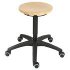 Bedrunka+Hirth Arbeitshocker Sitz Buche natur lackiert Sitzhöhe 435 bis 625 mm