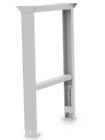 Bedrunka+Hirth Fußgestell höhenverstellbar BxT 150 x 650 mm