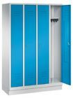 Bedrunka+Hirth Garderobenschrank mit hohem Sockel 2 Abteile 810 x 500 x 1800 mm