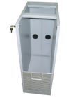 Bedrunka+Hirth Gehäuse für Klapp Schraubstock Lift-Schraubstock abschließbar 300 x 500 x 819 mm