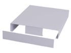 Bedrunka+Hirth Hubwagensockel mit Abdeckblech vorne und hinten R 48-24 BxTxH 1305 x 736 x 112mm
