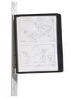 Bedrunka+Hirth Infotafel BxTxH 360 x 260 x 325 mm mit magnetischem Wandhalter A4